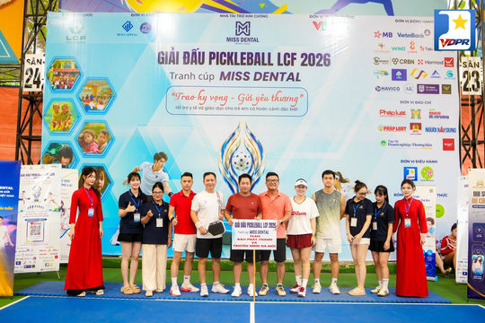 Giải Pickleball LCF tranh cúp Miss Dental