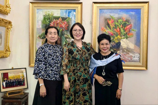 Hội họa nối nhịp cầu hữu nghị Việt Nam - Mông Cổ
