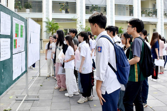 613 học sinh trúng tuyển vào lớp 10 Trường THPT Đặng Trần Đức