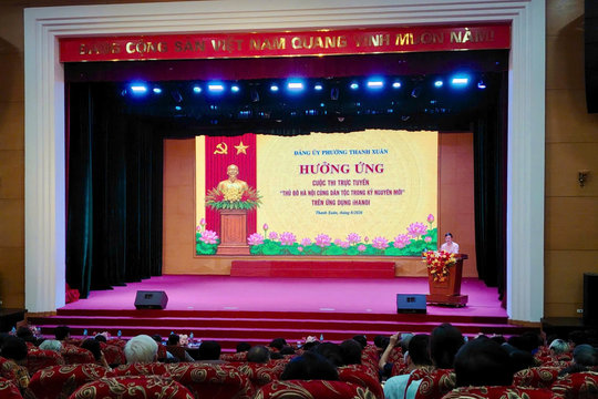 Phường Thanh Xuân tập huấn kỹ năng số, phát động cuộc thi tìm hiểu về Thủ đô trên iHanoi
