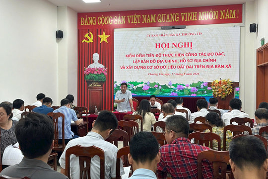 Thường Tín khắc phục khó khăn hoàn thiện cơ sở dữ liệu đất đai
