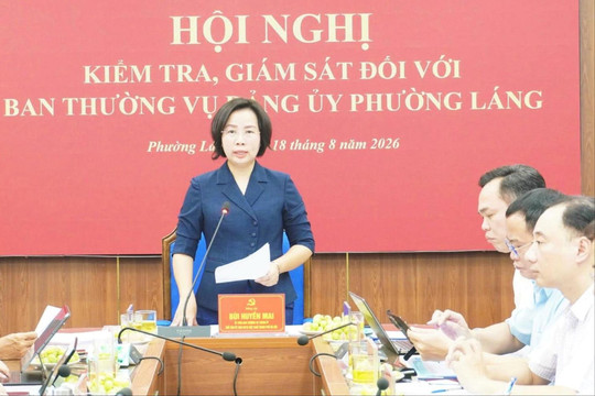 Hiệu quả công tác cán bộ thể hiện bằng kết quả thực hiện nhiệm vụ chính trị