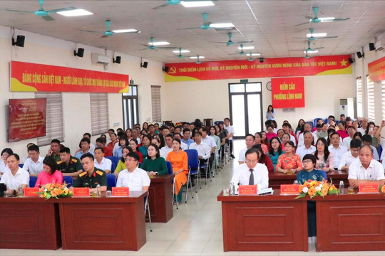 Phường Lĩnh Nam phát động Cuộc thi trực tuyến “Thủ đô Hà Nội cùng dân tộc trong kỷ nguyên mới”