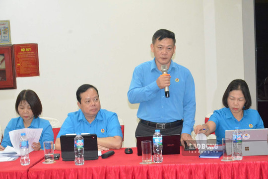 Chấm điểm hoạt động công đoàn: Không nên đánh giá máy móc