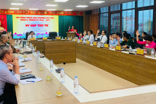 Phường Tây Tựu ổn định đội ngũ giáo viên sau sắp xếp trường học