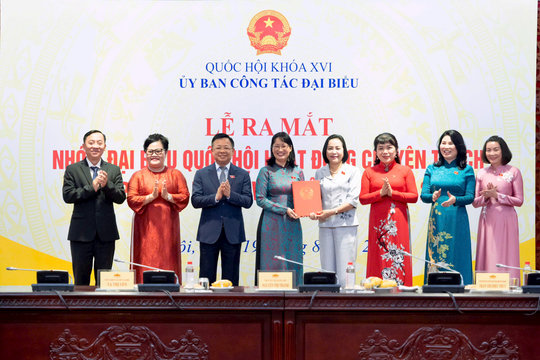 Ra mắt Nhóm đại biểu Quốc hội hoạt động chuyên trách ở địa phương khóa XVI