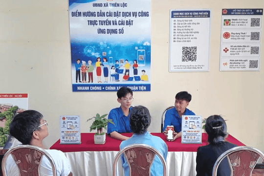“Điểm chạm” chuyển đổi số ở Thiên Lộc