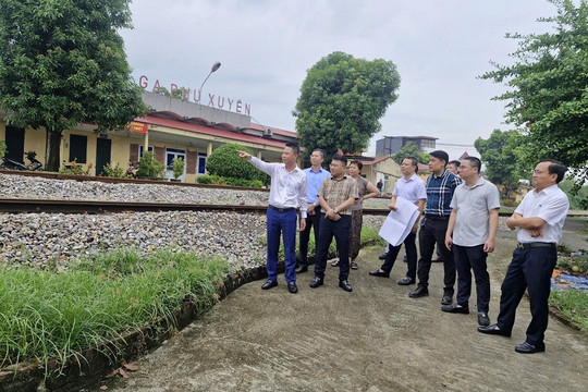 Xã Phú Xuyên: Tập trung giải phóng mặt bằng Dự án trục không gian Quốc lộ 1A trước 30-9