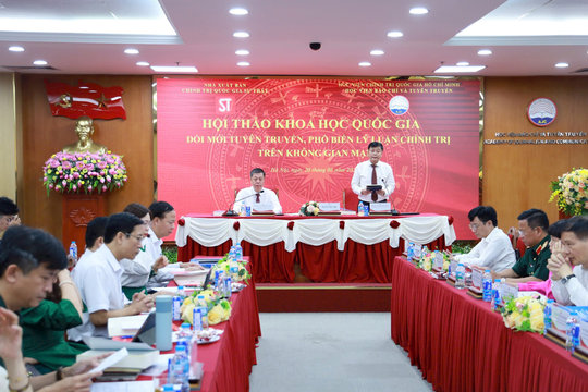 Tuyên truyền, phổ biến lý luận chính trị trên không gian mạng: Yêu cầu mới, cách làm mới