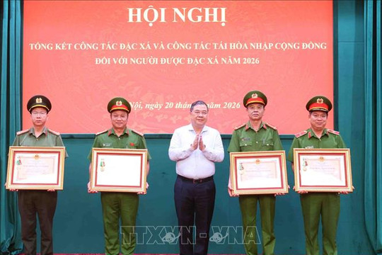 Nâng cao hiệu quả đặc xá, tạo điều kiện để người chấp hành xong án tái hòa nhập cộng đồng