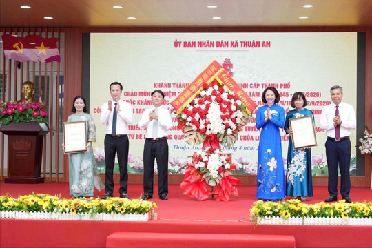 Khai thác hiệu quả các công trình trường học mới, nâng cao chất lượng dạy và học