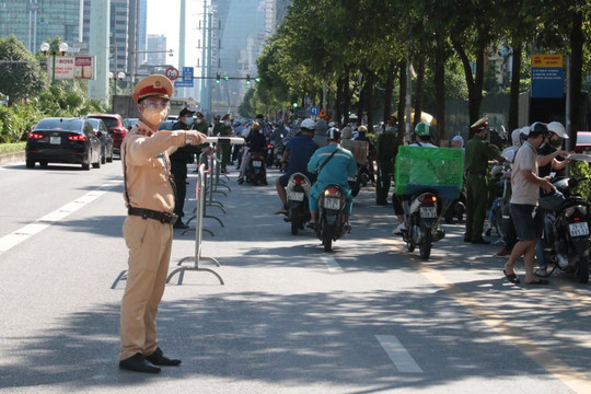 Hà Nội: Bảo đảm an toàn giao thông dịp Quốc khánh 2-9
