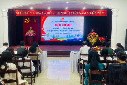 Yên Hòa: Lan tỏa văn hóa đọc trong thiếu nhi