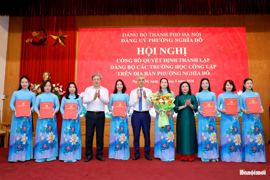 Kiện toàn tổ chức Đảng, nâng chất lượng giáo dục ở Nghĩa Đô