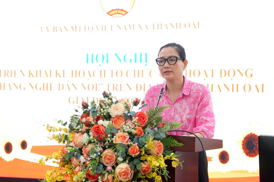Xã Thanh Oai: Lắng nghe nhân dân, nâng cao hiệu quả hoạt động Mặt trận từ cơ sở