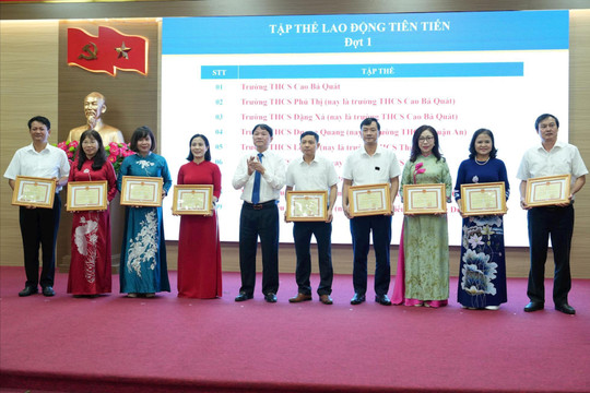 Giáo dục xã Thuận An: Nhiều dấu ấn nổi bật trong năm học 2025-2026