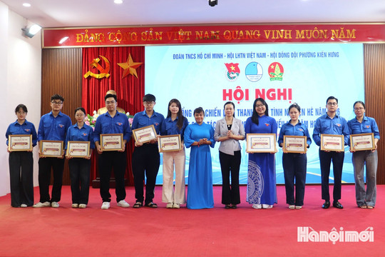 Phường Kiến Hưng: Hơn 550 lượt đoàn viên, thanh niên tham gia Chiến dịch tình nguyện hè