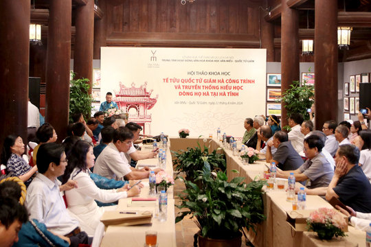 Tôn vinh Tế tửu Quốc Tử Giám Hà Công Trình và truyền thống hiếu học dòng họ Hà tại Hà Tĩnh