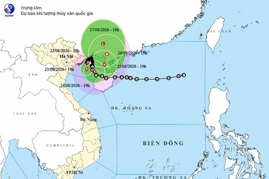Thời điểm bão số 4 ảnh hưởng trực tiếp đến đất liền ven biển