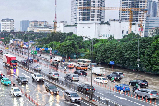 Đợt mưa tại Hà Nội bao giờ kết thúc?