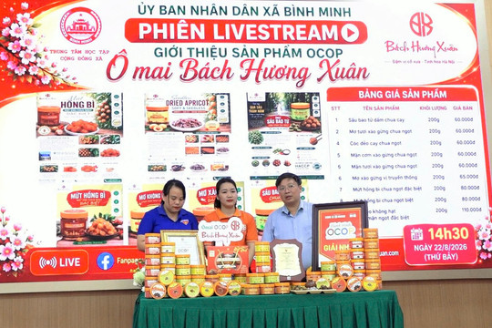 Bình Minh đẩy mạnh đưa sản phẩm truyền thống lên nền tảng số