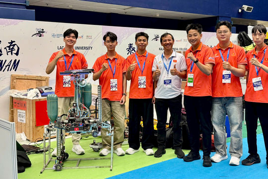Sinh viên Việt Nam tự tin tranh tài tại ABU Robocon 2026