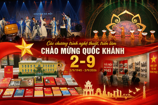 Hà Nội: Lan tỏa tình yêu Tổ quốc từ những chương trình nghệ thuật