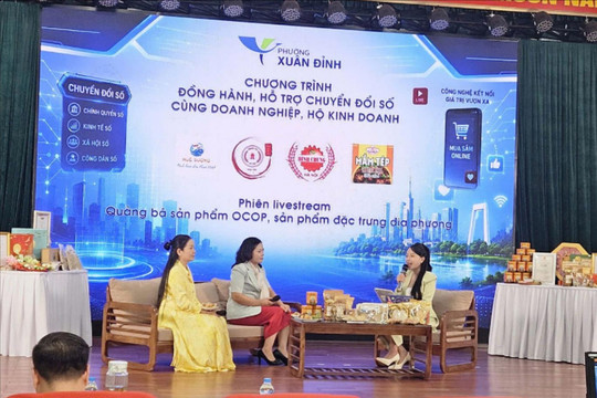 Xuân Đỉnh đưa đặc sản truyền thống lên môi trường số