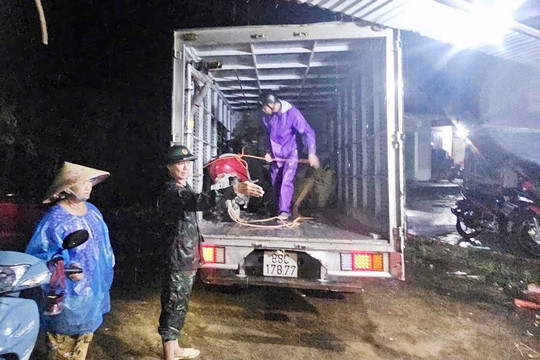 Bão số 4: Các địa phương di dời, sơ tán hơn 2.300 hộ dân