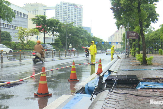 Mưa 150mm, Hà Nội chủ động ứng phó khi nước sông dâng cao