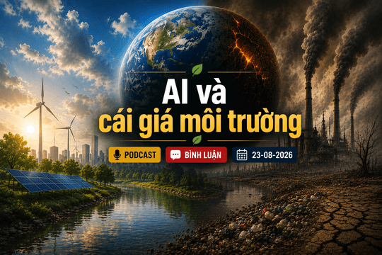 PODCAST bình luận cuối tuần: AI và cái giá môi trường