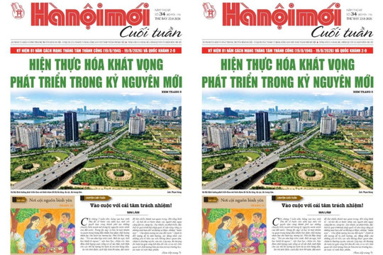 Đón đọc Hànộimới Cuối tuần số 34