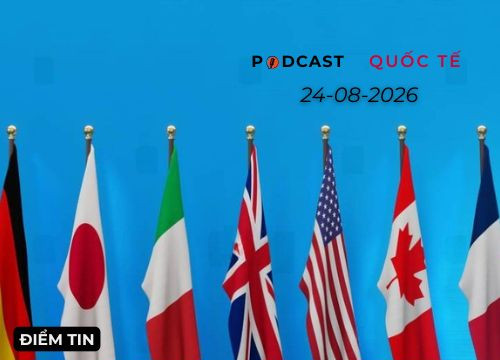 [Podcast] Tin tức thế giới ngày 24-8: Các nền kinh tế G7 chi “lãi vay khủng” ứng phó nợ công