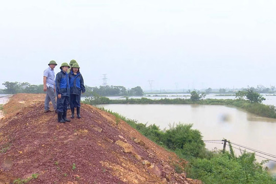 Lũ sông Cầu lên báo động III, xã Đa Phúc chủ động ứng phó
