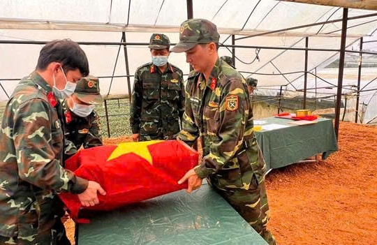 Lâm Đồng: Quy tập 7 hài cốt liệt sĩ tại phường Xuân Trường - Đà Lạt