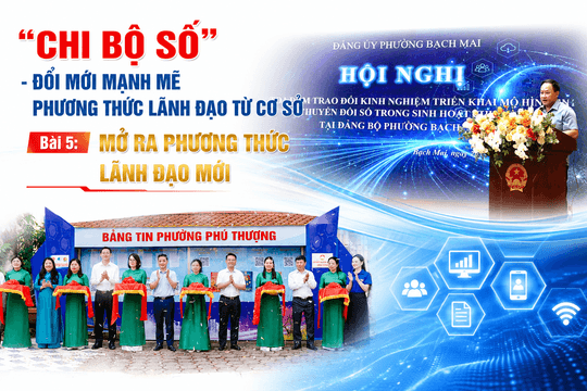Bài 5: Mở ra phương thức lãnh đạo mới