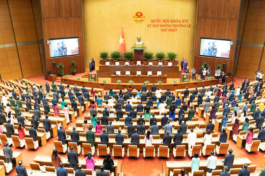 Bế mạc kỳ họp không thường lệ thứ nhất, Quốc hội khóa XVI