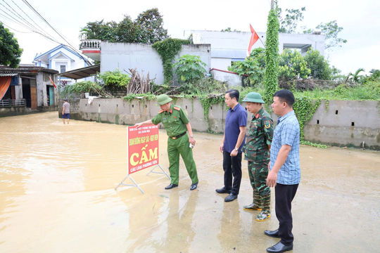 Xuân Mai chủ động ứng phó mưa lũ, thực hiện nghiêm phương châm “4 tại chỗ”