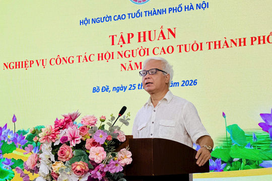 Hà Nội: Chuẩn hóa nghiệp vụ cán bộ Hội Người cao tuổi đáp ứng yêu cầu thực tiễn