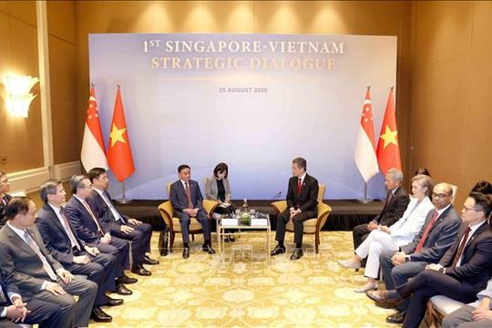 Đối thoại Chiến lược Việt Nam - Singapore: Thúc đẩy hợp tác toàn diện, thực chất giữa hai nước