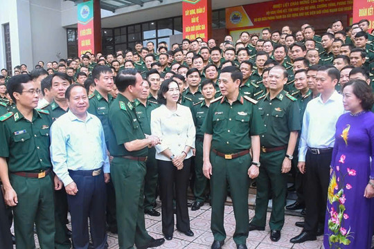 Bộ đội Biên phòng là lực lượng nòng cốt, chuyên trách bảo vệ biên giới