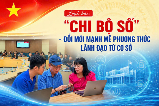 Bài 1: Khi chi bộ bước vào không gian số