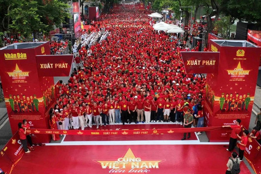 Chương trình “Cùng Việt Nam tiến bước” 2026: Hướng tới lập kỷ lục Guinness thế giới “10 tỷ bước xanh”