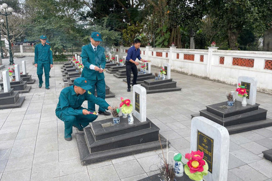 Thông báo tìm thân nhân liệt sĩ tại Nghĩa trang liệt sĩ Ngọc Hòa, phường Chương Mỹ