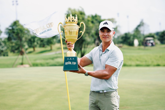 Golfer Trần Lê Duy Nhất lội ngược dòng đăng quang ngôi vô địch Royal Cup Series 2026