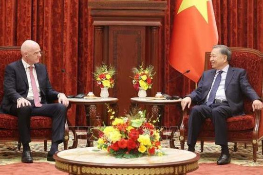 Tổng Bí thư, Chủ tịch nước Tô Lâm đề nghị FIFA hỗ trợ Việt Nam đăng cai một số giải đấu