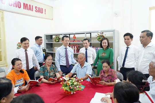 Gỡ điểm nghẽn vận hành, nâng cao hiệu quả thiết chế văn hóa cơ sở