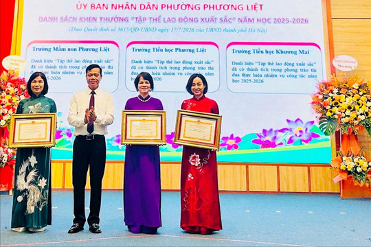 Phường Phương Liệt duy trì chất lượng giáo dục, tạo nền tảng cho năm học mới