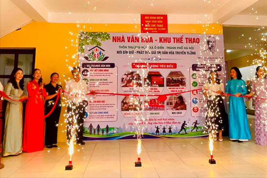 Xã Ô Diên tạo sức sống mới cho thiết chế văn hóa cơ sở