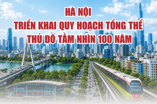 Hà Nội triển khai Quy hoạch tổng thể Thủ đô tầm nhìn 100 năm